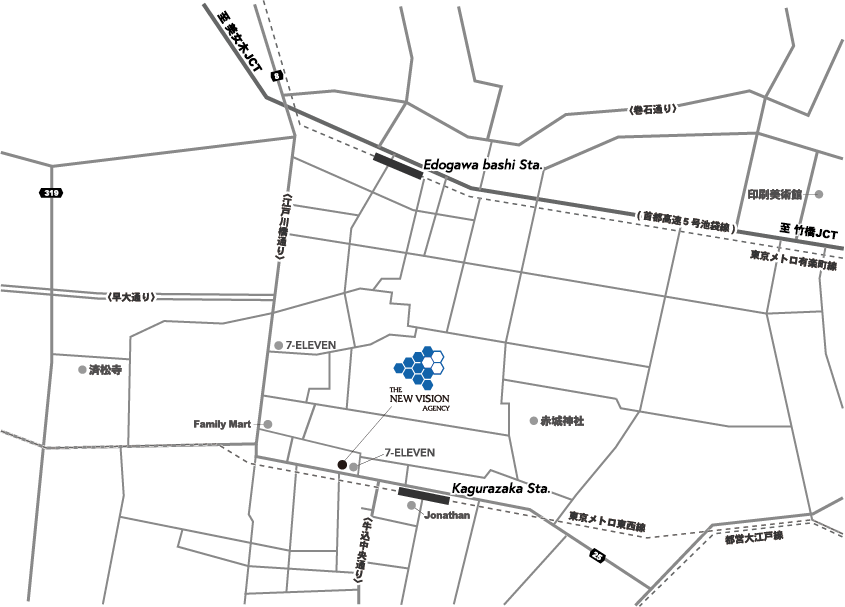 神楽坂オフィス